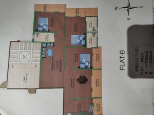 Master Plan in 3 BHK Apartment at Hinoo – for Sale