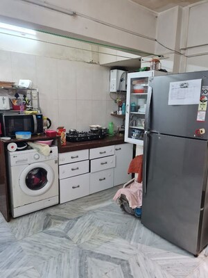 Kitchen in 2 BHK Apartment at Mahim West – for Rent
