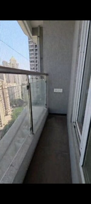 Balcony in 2 BHK Apartment at Rosa Manhattan, Ghodbunder Road – for Rent