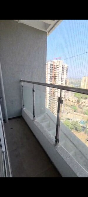 Balcony in 2 BHK Apartment at Rosa Manhattan, Ghodbunder Road – for Rent