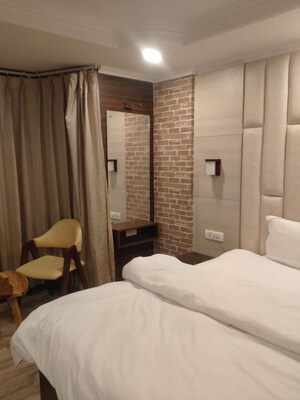 Bedroom in 3 BHK Builder Floor at Chittaranjan Park – for Sale