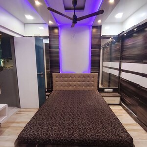 Bedroom in 1 BHK Apartment at Puranik City, Kasarvadavali – for Rent