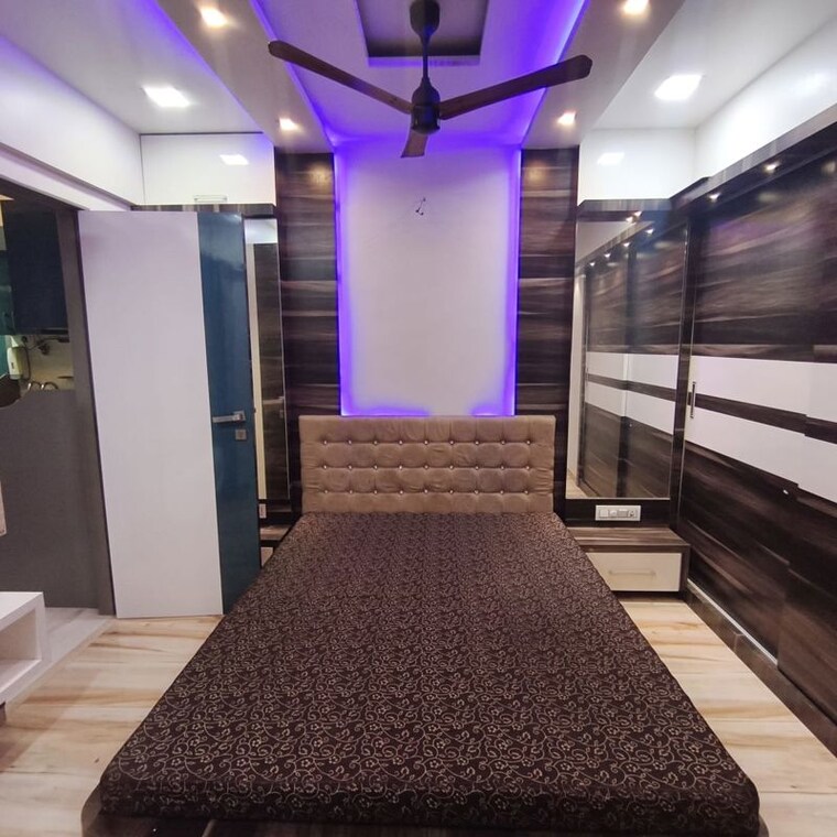 Bedroom, puranik-city 1 Bedroom 452 Sq.Ft. Apartment In Kasarvadavali Thane 10156443