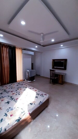 Bedroom in 1 BHK Builder Floor at Ansal Sushant Lok I, Sector 43 – for Rent