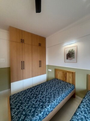 Bedroom in 4 BHK Apartment at Sonigara Omega Paradise, Wakad – for Rent