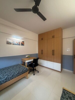 Living Room in 4 BHK Apartment at Sonigara Omega Paradise, Wakad – for Rent