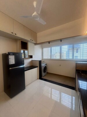 Kitchen in 4 BHK Apartment at Sonigara Omega Paradise, Wakad – for Rent