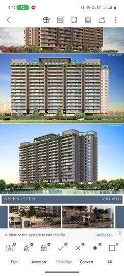 3 BHK + Pooja Room Apartment For Sale in Koncept Ambience Beaumonde