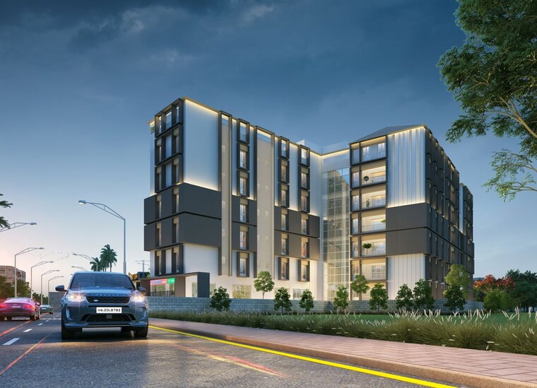 Exterior View, matigara 3 Bedroom 1485 Sq.Ft. Apartment In Matigara Siliguri 10156552