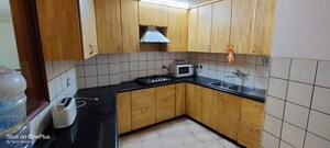 Kitchen in 3 BHK Apartment at Unitech Uniworld Gardens, Sector 47 – for Rent