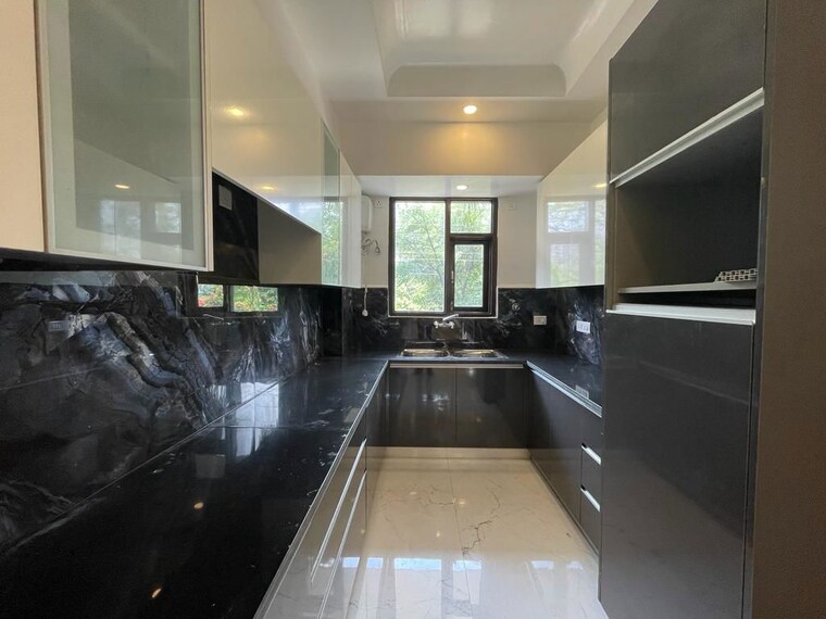 Kitchen, unitech-south-city-1 3 Bedroom 1800 Sq.Ft. Builder Floor In South City 1 Gurgaon 10156626