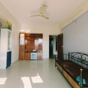 Living Room in 2 BHK Apartment at Gulmohor Imperial, Dhayari – for Sale