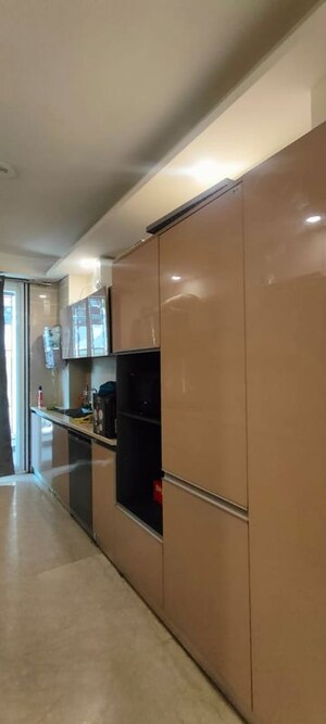 Kitchen in 3 BHK Builder Floor at Unitech Greenwood City Apartment, Sector 45 – for Rent