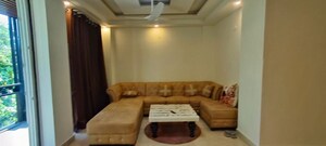 Living Room in 3 BHK Builder Floor at Unitech Greenwood City Apartment, Sector 45 – for Rent