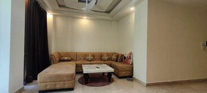 Living Room in 3 BHK Builder Floor at Unitech Greenwood City Apartment, Sector 45 – for Rent