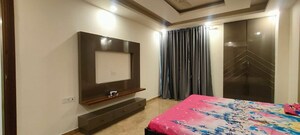 Bedroom in 3 BHK Builder Floor at Unitech Greenwood City Apartment, Sector 45 – for Rent