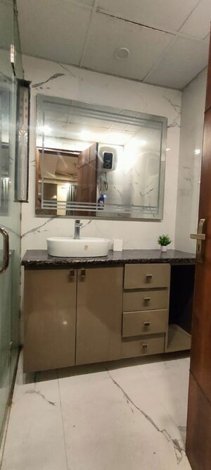 Kitchen in 3 BHK Builder Floor at Unitech Greenwood City Apartment, Sector 45 – for Rent