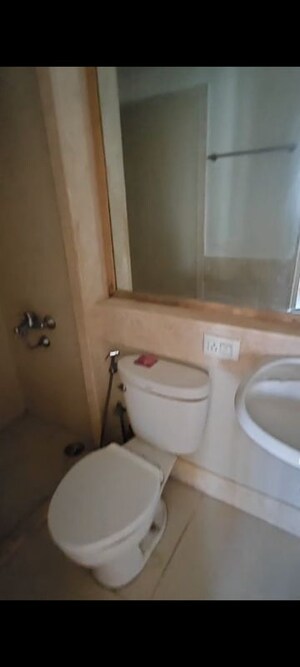 Bathroom in 2 BHK Apartment at Hiranandani Villa Grand, Ghodbunder Road – for Rent