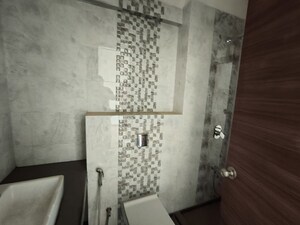 Master Bedroom in 3 BHK Apartment at Rajesh Raj Infinia, Malad West – for Rent