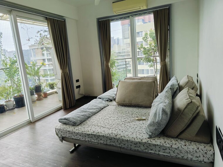 Bedroom, skywards-riviera-valentina 4 Bedroom 2200 Sq.Ft. Apartment In Baner Pune 10156888