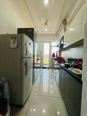 Kitchen in 3 BHK Apartment at Motia'z Harmony Greens, Dhakoli – for Rent