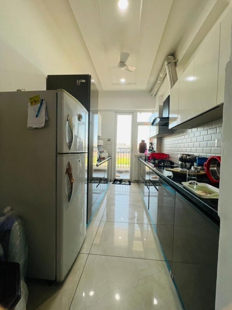 Kitchen, motia-z-harmony-greens 3 Bedroom 1800 Sq.Ft. Apartment In Dhakoli Zirakpur 10156918