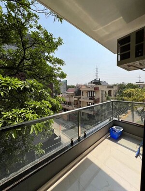 Balcony in 1 RK Builder Floor at Kohli One Malibu Town, Sector 47 – for Rent