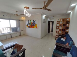 Living Room in 2 BHK Apartment at Metropolis Rivera, Kasarvadavali – for Rent
