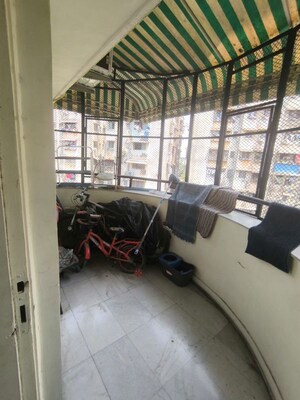 Balcony in 2 BHK Apartment at Vikash Complex CHS, Uthalsar – for Rent