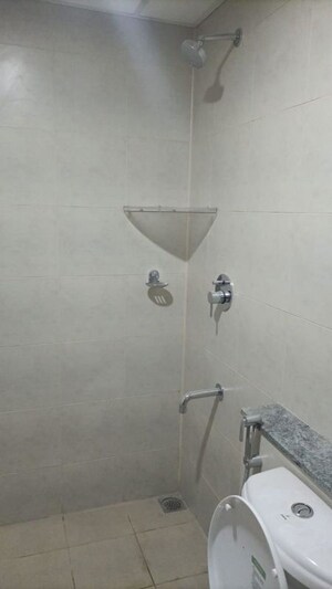 Bathroom in 3 BHK Apartment at Bhartiya Nikoo Homes Phase 2, Thanisandra Main Road – for Sale