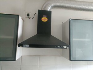 Kitchen in 3 BHK Apartment at Maxxus Elanza, International Airport Road – for Rent