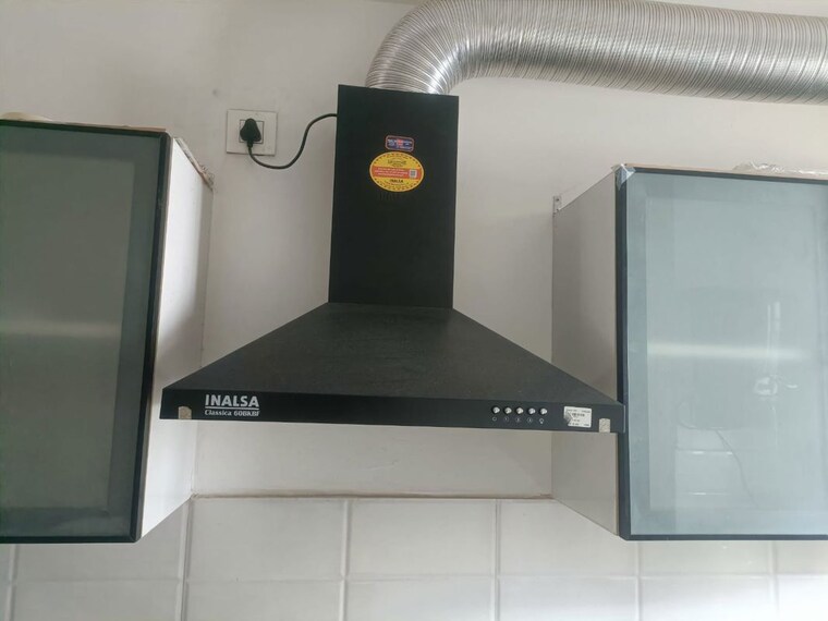 Kitchen, maxxus-elanza 3 Bedroom 1710 Sq.Ft. Apartment In International Airport Road Zirakpur 10156981