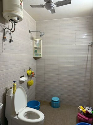 Bathroom in 1 BHK Builder Floor at Kohli One Malibu Town, Sector 47 – for Rent