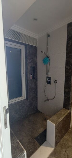 Bathroom in 4 BHK Apartment at RNA Mirage, Worli – for Rent