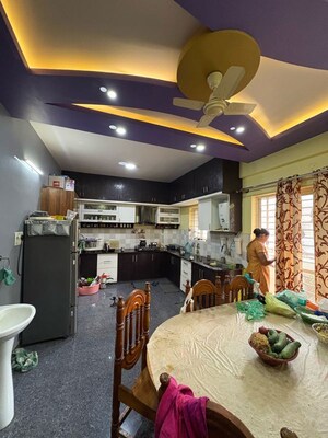 Dining area in 4 BHK Apartment at VR Shobha Meadows, Hoskote – for Sale