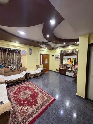 Living Room in 4 BHK Apartment at VR Shobha Meadows, Hoskote – for Sale