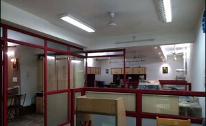 Kitchen in  Office Space at Hazratganj – for Rent