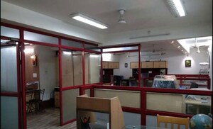 Kitchen in  Office Space at Hazratganj – for Rent