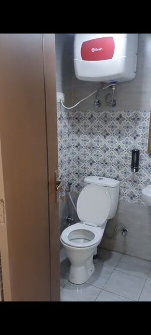 Bathroom in 3 BHK Apartment at Rise Organic Ghar, Lal Kuan – for Rent