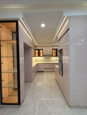 Kitchen in 4 BHK Builder Floor at Sushant Lok 2, Sector 57 – for Sale