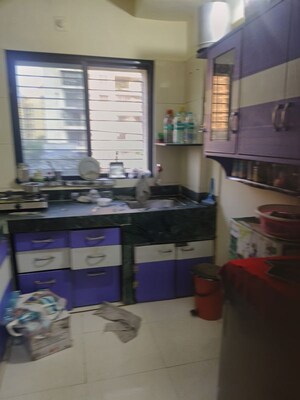 Kitchen in 1 BHK Apartment at Dedhia Golden Park II, Kalyan West – for Rent
