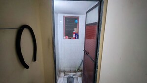 Bathroom in 1 BHK Apartment at Mangeshi Dham Tower, Kalyan West – for Rent