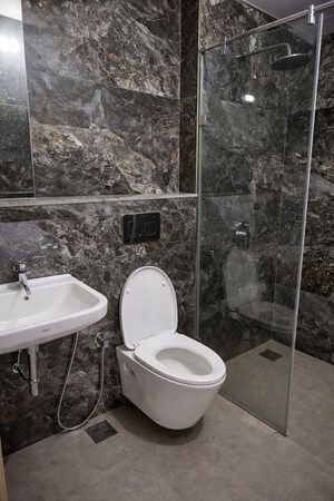 Bathroom in 2 BHK Apartment at Dosti Eastern Bay, Wadala – for Rent