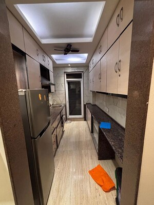 Kitchen in 3 BHK Builder Floor at East Of Kailash – for Rent