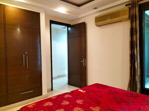 Bedroom in 3 BHK Builder Floor at East Of Kailash – for Rent