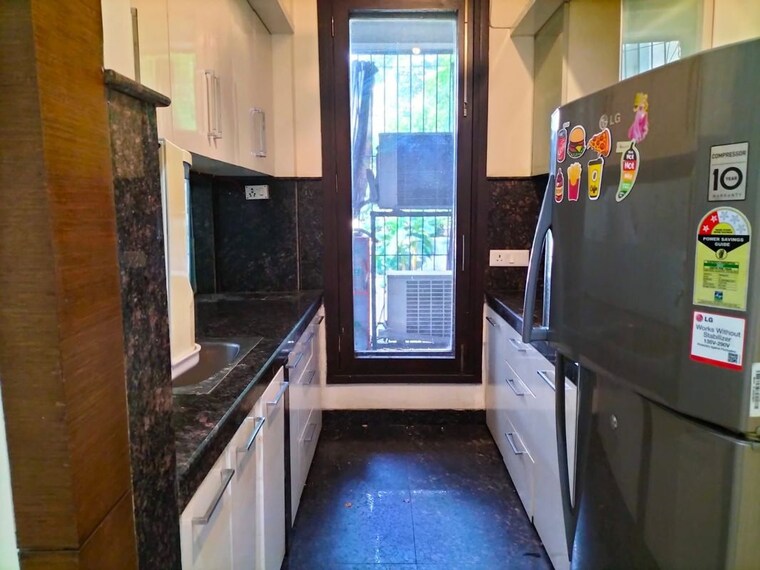 Kitchen, east of kailash 3 Bedroom 125 Sq.Yd. Builder Floor In East Of Kailash Delhi 10157202