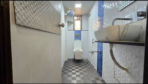 Bathroom in 2 BHK Apartment at Atlanta CHS, Malad West – for Rent