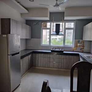 Kitchen in 3 BHK Apartment at MCC Signature Heights, Raj Nagar Extension – for Rent
