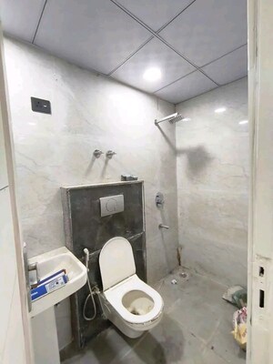 Bathroom in 3 BHK Apartment at Palm Residency Chhatarpur, Chattarpur – for Rent