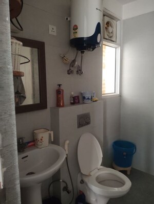 Bathroom in 3 BHK Apartment at Skytech Matrott, Sector 76 – for Rent